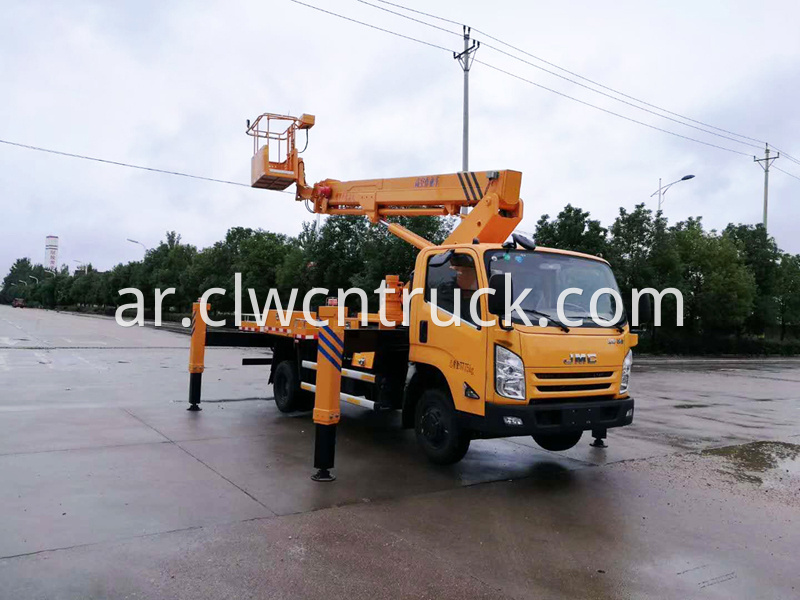 telescopic platform truck 3